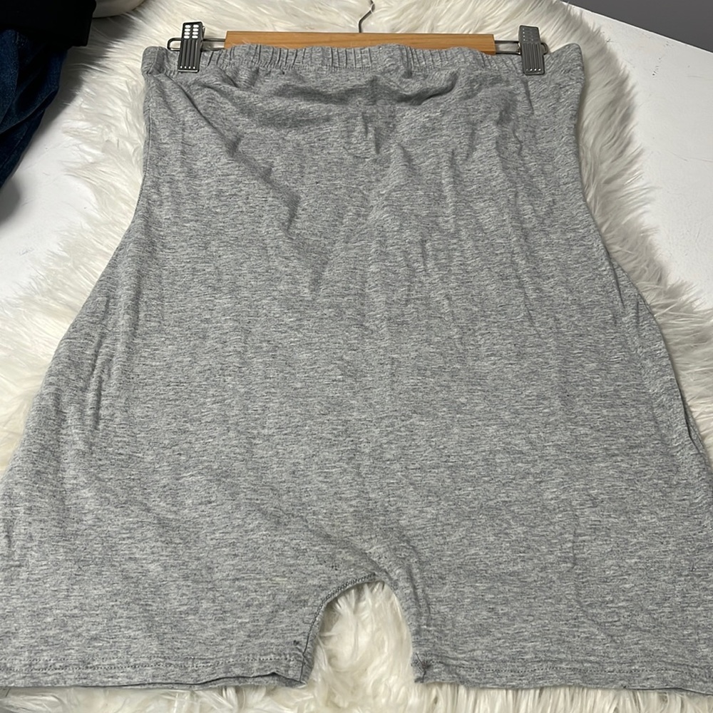 Shein solid gray romper